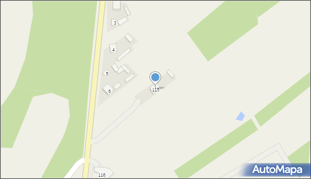 Rzeczyca Okrągła, Rzeczyca Okrągła, 115, mapa Rzeczyca Okrągła