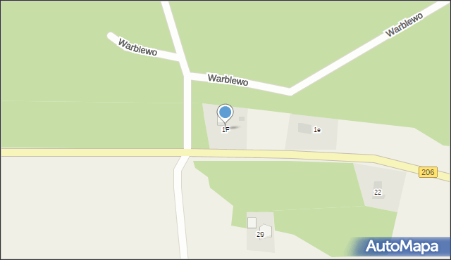 Rzeczyca Wielka, Rzeczyca Wielka, 1F, mapa Rzeczyca Wielka