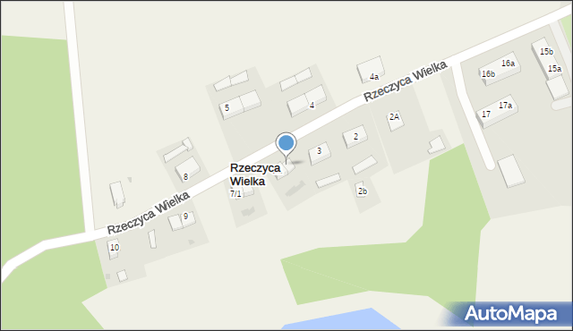 Rzeczyca Wielka, Rzeczyca Wielka, 6/2, mapa Rzeczyca Wielka
