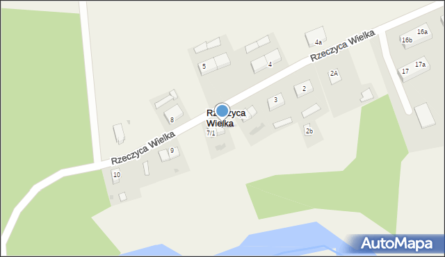 Rzeczyca Wielka, Rzeczyca Wielka, 7/2, mapa Rzeczyca Wielka