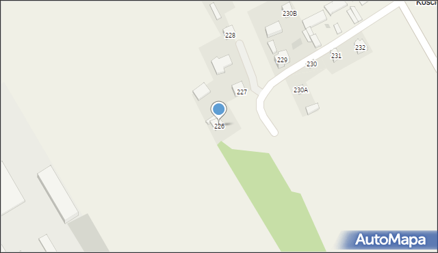 Rzeczyca Ziemiańska, Rzeczyca Ziemiańska, 226, mapa Rzeczyca Ziemiańska