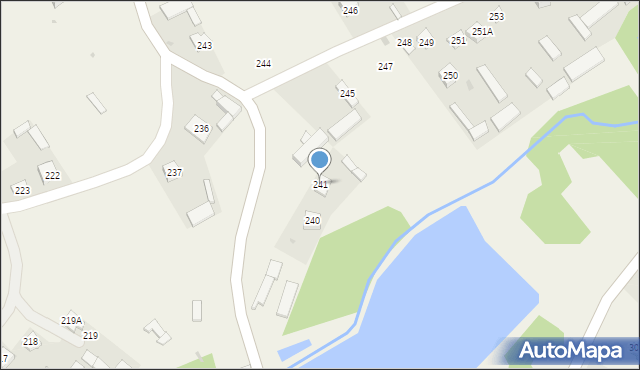 Rzeczyca Ziemiańska, Rzeczyca Ziemiańska, 241, mapa Rzeczyca Ziemiańska