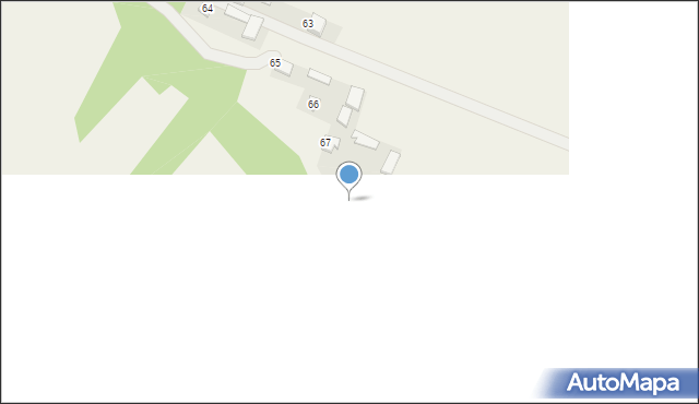 Rzeczyca Ziemiańska, Rzeczyca Ziemiańska, 68, mapa Rzeczyca Ziemiańska