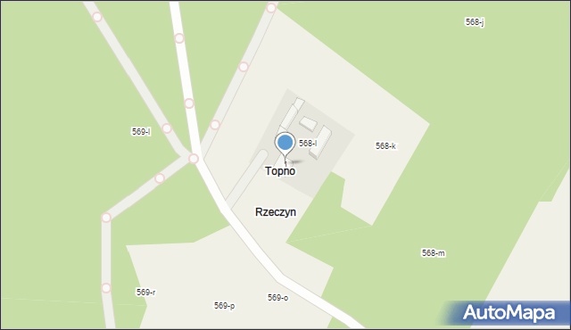 Rzeczyn, Rzeczyn, 1, mapa Rzeczyn