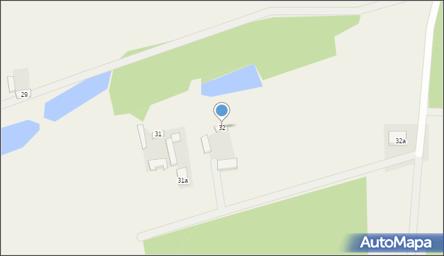 Rzędków, Rzędków, 32, mapa Rzędków