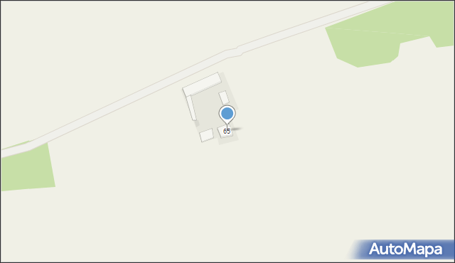 Rzędziany, Rzędziany, 65, mapa Rzędziany