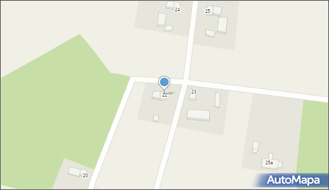 Rzędziny, Rzędziny, 22, mapa Rzędziny