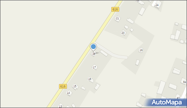 Rzęgnowo, Rzęgnowo, 18, mapa Rzęgnowo