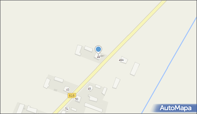 Rzęgnowo, Rzęgnowo, 44, mapa Rzęgnowo