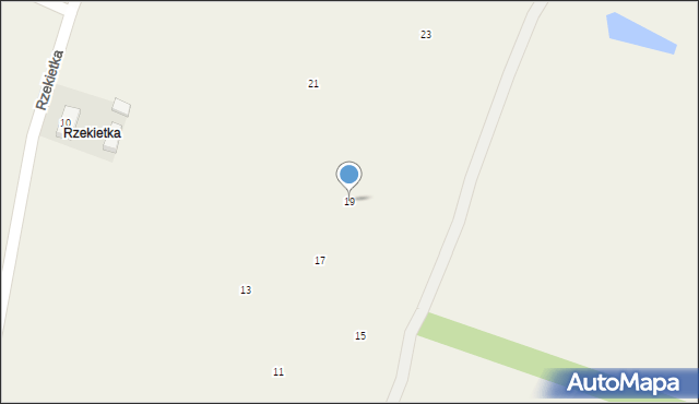 Rzekietka, Rzekietka, 19, mapa Rzekietka