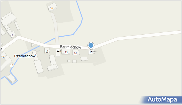 Rzemiechów, Rzemiechów, 15, mapa Rzemiechów