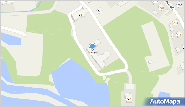 Rzemień, Rzemień, 243, mapa Rzemień