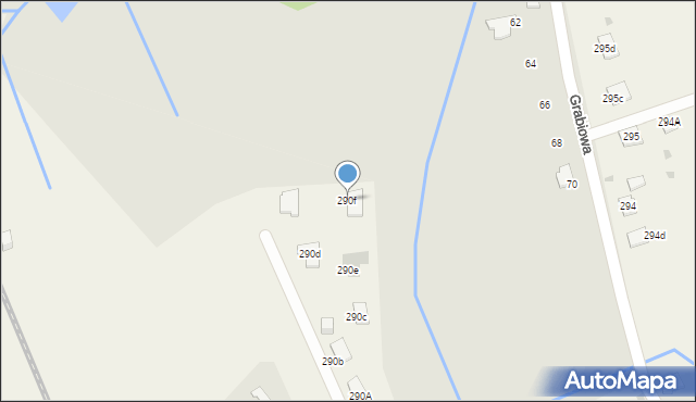 Rzemień, Rzemień, 290f, mapa Rzemień