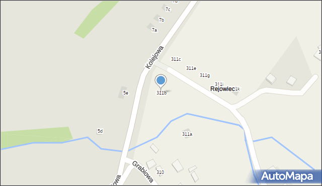 Rzemień, Rzemień, 311b, mapa Rzemień