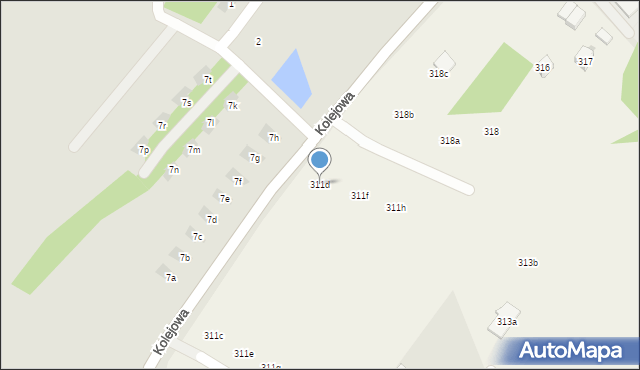 Rzemień, Rzemień, 311d, mapa Rzemień