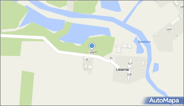 Rzemień, Rzemień, 90a, mapa Rzemień