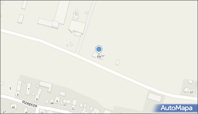 Rzepcze, Rzepcze, 53k, mapa Rzepcze
