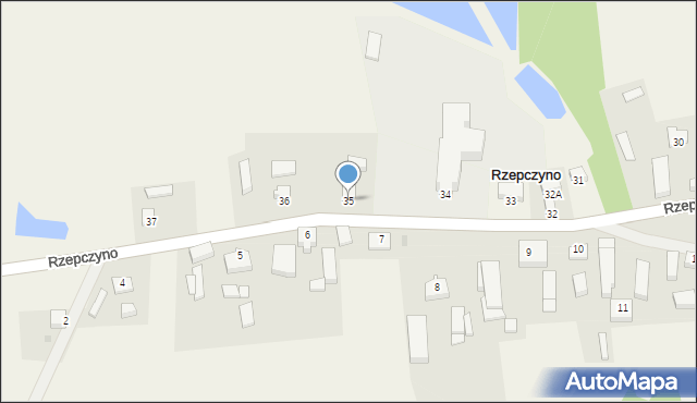 Rzepczyno, Rzepczyno, 35, mapa Rzepczyno