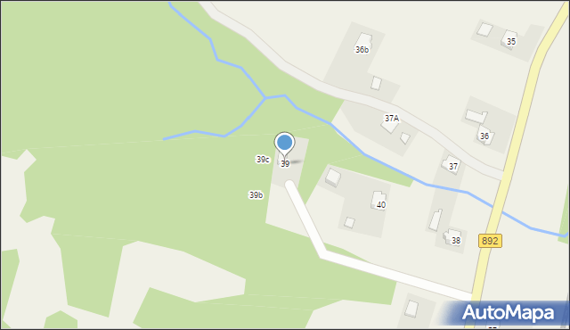 Rzepedź, Rzepedź, 39, mapa Rzepedź