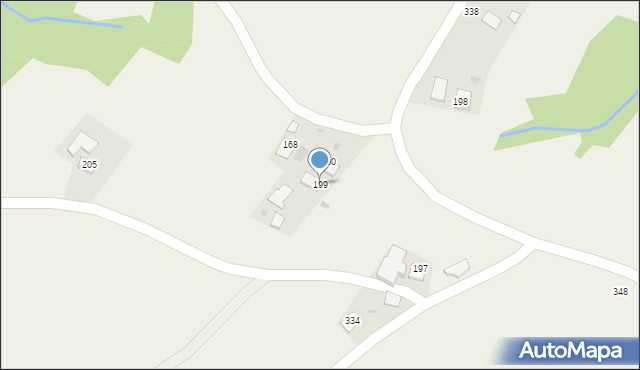 Rzepiennik Biskupi, Rzepiennik Biskupi, 199, mapa Rzepiennik Biskupi