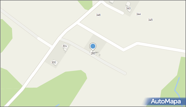 Rzepiennik Biskupi, Rzepiennik Biskupi, 260, mapa Rzepiennik Biskupi