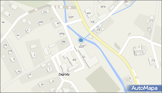 Rzepiennik Biskupi, Rzepiennik Biskupi, 321A, mapa Rzepiennik Biskupi