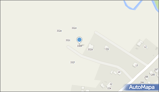 Rzepiennik Biskupi, Rzepiennik Biskupi, 332b, mapa Rzepiennik Biskupi