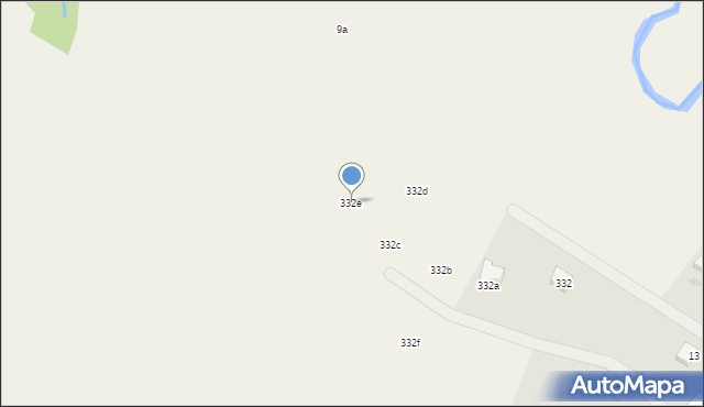 Rzepiennik Biskupi, Rzepiennik Biskupi, 332e, mapa Rzepiennik Biskupi