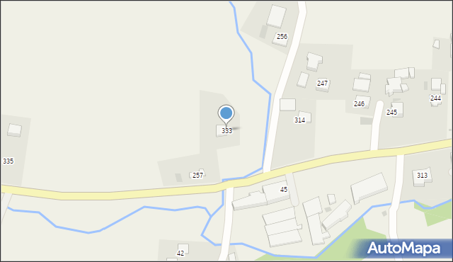 Rzepiennik Biskupi, Rzepiennik Biskupi, 333, mapa Rzepiennik Biskupi
