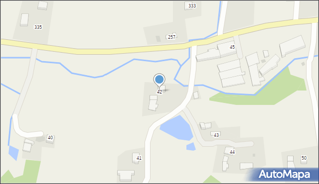 Rzepiennik Biskupi, Rzepiennik Biskupi, 42, mapa Rzepiennik Biskupi