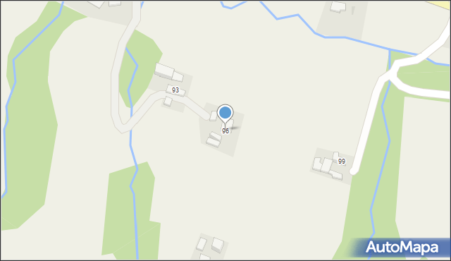 Rzepiennik Biskupi, Rzepiennik Biskupi, 96, mapa Rzepiennik Biskupi