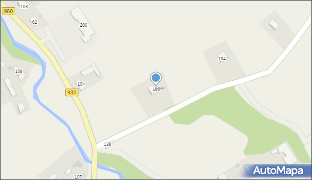Rzepiennik Marciszewski, Rzepiennik Marciszewski, 195, mapa Rzepiennik Marciszewski