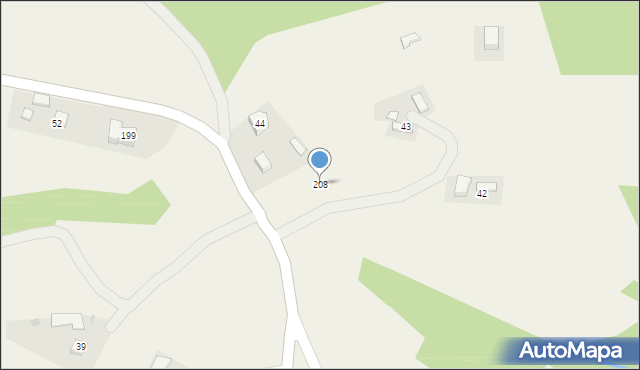 Rzepiennik Marciszewski, Rzepiennik Marciszewski, 208, mapa Rzepiennik Marciszewski
