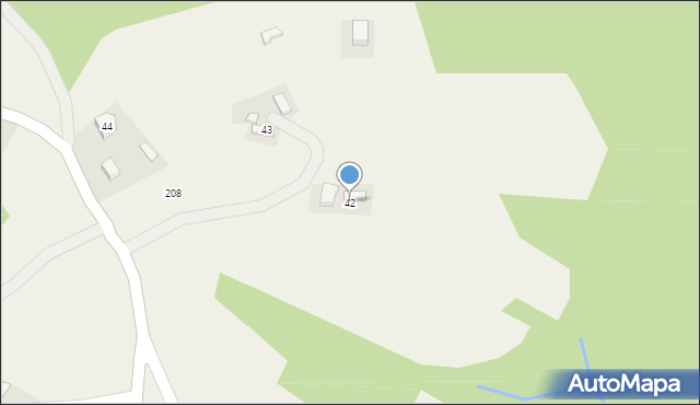 Rzepiennik Marciszewski, Rzepiennik Marciszewski, 42, mapa Rzepiennik Marciszewski