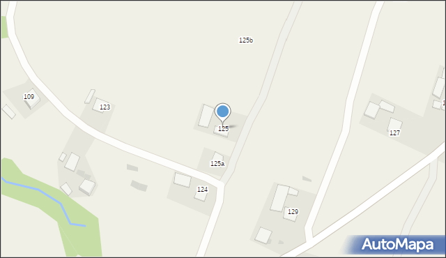 Rzepiennik Strzyżewski, Rzepiennik Strzyżewski, 125, mapa Rzepiennik Strzyżewski