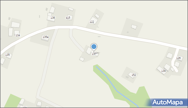 Rzepiennik Strzyżewski, Rzepiennik Strzyżewski, 137, mapa Rzepiennik Strzyżewski