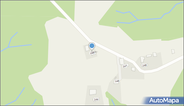 Rzepiennik Strzyżewski, Rzepiennik Strzyżewski, 145, mapa Rzepiennik Strzyżewski