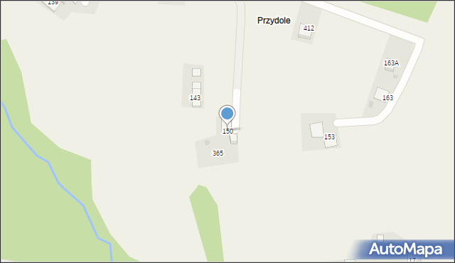 Rzepiennik Strzyżewski, Rzepiennik Strzyżewski, 150, mapa Rzepiennik Strzyżewski