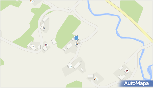 Rzepiennik Strzyżewski, Rzepiennik Strzyżewski, 18, mapa Rzepiennik Strzyżewski