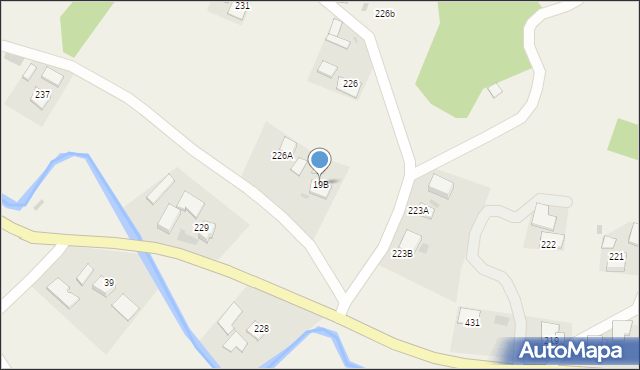 Rzepiennik Strzyżewski, Rzepiennik Strzyżewski, 19B, mapa Rzepiennik Strzyżewski