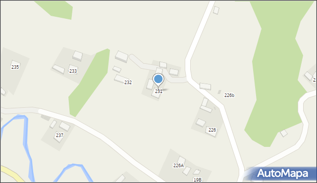 Rzepiennik Strzyżewski, Rzepiennik Strzyżewski, 231, mapa Rzepiennik Strzyżewski