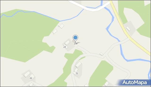 Rzepiennik Strzyżewski, Rzepiennik Strzyżewski, 23a, mapa Rzepiennik Strzyżewski