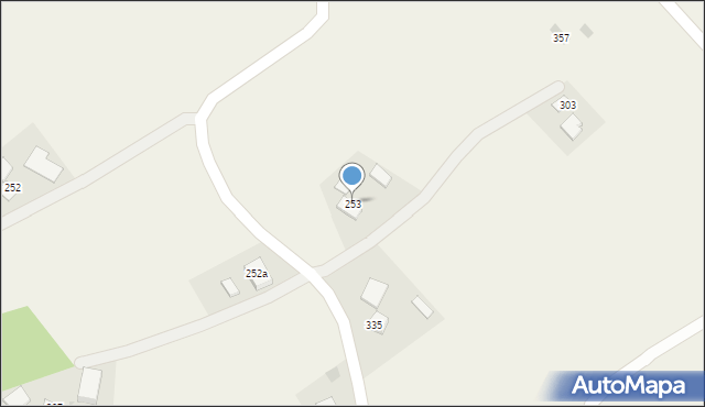 Rzepiennik Strzyżewski, Rzepiennik Strzyżewski, 253, mapa Rzepiennik Strzyżewski