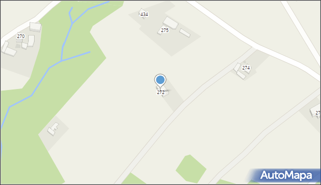 Rzepiennik Strzyżewski, Rzepiennik Strzyżewski, 272, mapa Rzepiennik Strzyżewski