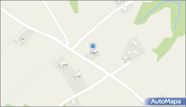 Rzepiennik Strzyżewski, Rzepiennik Strzyżewski, 276a, mapa Rzepiennik Strzyżewski
