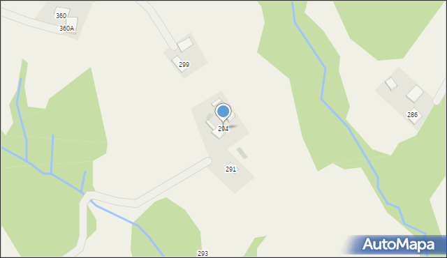 Rzepiennik Strzyżewski, Rzepiennik Strzyżewski, 294, mapa Rzepiennik Strzyżewski