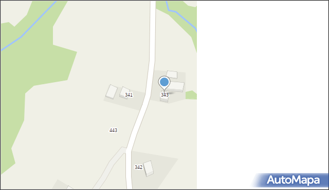 Rzepiennik Strzyżewski, Rzepiennik Strzyżewski, 343, mapa Rzepiennik Strzyżewski