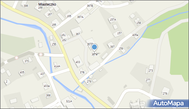 Rzepiennik Strzyżewski, Rzepiennik Strzyżewski, 367e, mapa Rzepiennik Strzyżewski