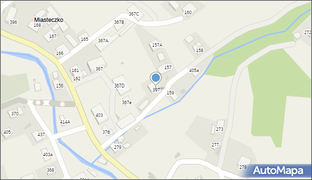 Rzepiennik Strzyżewski, Rzepiennik Strzyżewski, 397, mapa Rzepiennik Strzyżewski