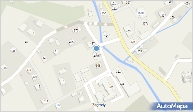Rzepiennik Strzyżewski, Rzepiennik Strzyżewski, 403a, mapa Rzepiennik Strzyżewski